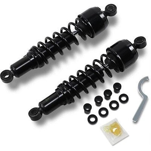 Drag Specialties 1310-1838 Black 13" Shocks For Sportster & Fxr 86-03