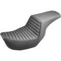 Saddlemen 806-04-171 Black Step-Up Seat Tuck N Roll for Fxd Dyna 06-17
