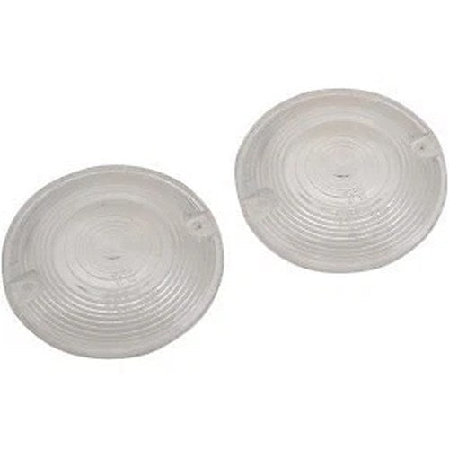 Drag Specialties 2020-0638 Clear Flat Turn Signal Lenses for Dresser