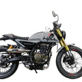 F.B. Mondial Hps 125 2021-2023 Exhaust Gpr Full System Deeptone Inox