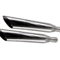Harley Davidson Sportster 1200 2004-2009 Exhaust Gpr Double Slip-on Slash Inox