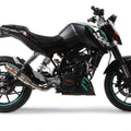 KTM Duke 200 2012-2021 Exhaust Gpr Slip-on Deeptone Inox