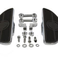 V-Twin 27-1670 Chrome Moon Floorboards for Harley Male Mount Foot Pegs