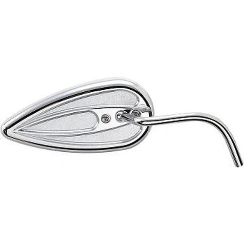 Arlen Ness Right Side Chrome Teardrop Mirror for Harley (SOLD Each)