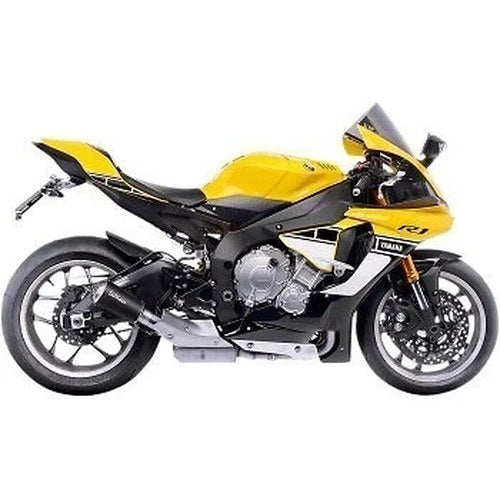 Leovince 15201C LV-10 Slip-On Muffler for Yamaha YZF-R1/M 15-22