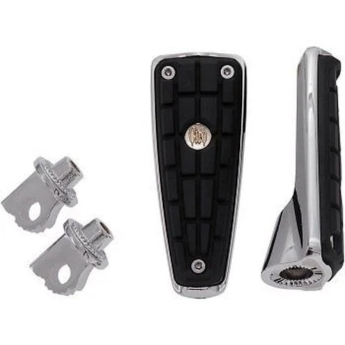 Ciro 61006 Chrome Cmx Footpegs for Harley Male Mount Application