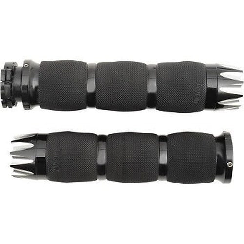 Avon MT-AIR-90-AN-EX Black Excalibur Air Cushioned Hand Grips for Metric