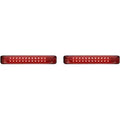 Custom Dynamics PB-SB-SS8-CR Chrome Red ProBEAM Bagz LED Saddle Bag Lights