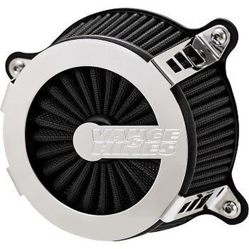 Vance & Hines 70357 Chrome VO2 Cage Fighter Air Cleaner