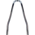 Drag Specialties 1501-0784 Round Sissy Bar- Black - 13"H x 6.69"W