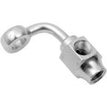 Drag Specialties DS098301 Chrome Steel Banjo Fitting- 90° - Short