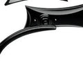 Arlen Ness 13-419 Black Micro-Mirror Four Point Right Side Only Sold Each