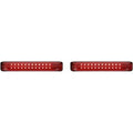 Custom Dynamics PB-SB-BCM-CR Chrome Red ProBEAM Bagz LED Saddle Bag Lights