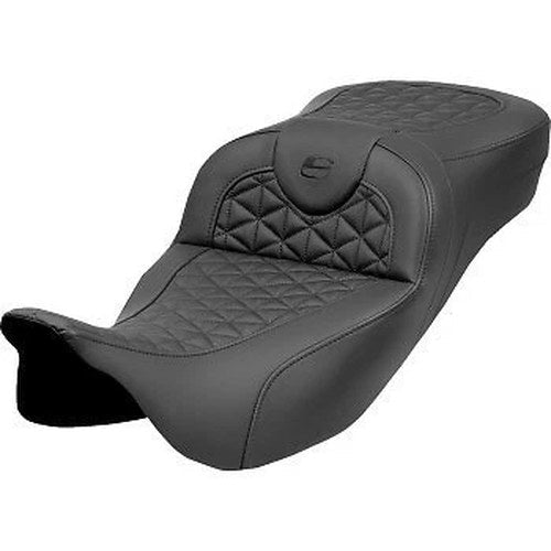 Saddlemen 808-07B-21100 Extended Reach RoadSofa™ Tri Gripper Seat-FLH/FLT'08-'25