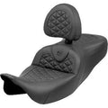Saddlemen 808-07B-211B0 Extended Reach RoadSofa™ Tri Gripper Seat-FLH/FLT'08-'25