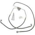 Drag Specialties 1741-2626 Extended Length Stainless Steel Front Brake Line Kit