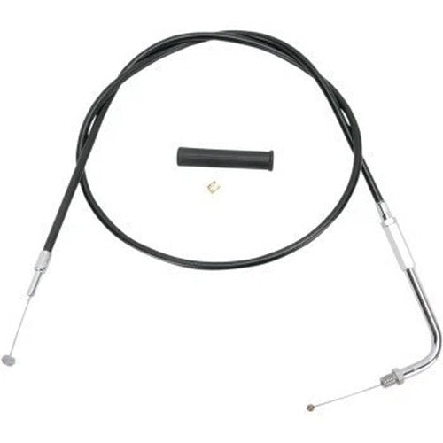 Drag Specialties 0650-1090 Black Vinyl Throttle Cable