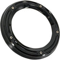 Trask Gloss Black See Through Assault Derby Cover for Harley M8 Touring 16-22