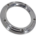 Trask TM-0041 CH Chrome Clear Assault Derby Cover for 16-22 M8 Touring