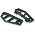 Kuryakyn 3595 Satin Black Riot Floorboards for Harley Touring 83-23 FL Softail