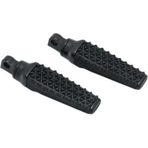 Kuryakyn 5953 Black Thresher Footrest Foot Pegs Harley Dyna Softail Male Mount