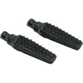 Kuryakyn 5953 Black Thresher Footrest Foot Pegs Harley Dyna Softail Male Mount