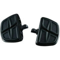 Kuryakyn 7612 Gloss Black Kinetic Floorboards Mini Boards for Harley Male Mount