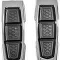 Kuryakyn 10030-1 Chrome Enygma Foot Peg Set with Male Mount for Harley