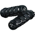 Kuryakyn 6351 Black Kinetic Iso Hand Grips for Harley Cable Op Throttle