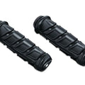 Kuryakyn 6376 Black Kinetic Iso Hand Grips for Metric Motorcycles