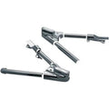 Kuryakyn 8256 Chrome Swingarm Phantom Covers Kit for 00-05 Fxst 00-07 Flst