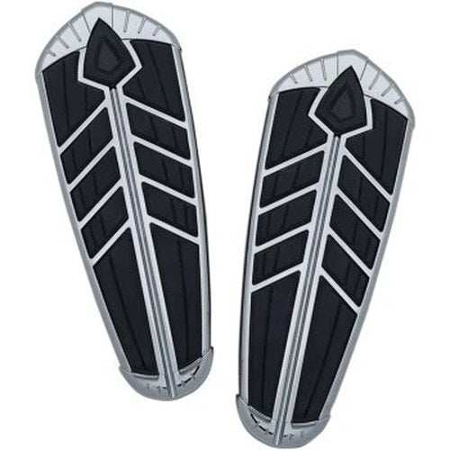 Kuryakyn 5650 Chrome Spear Driver Floorboard Inserts for 14-21 Indian