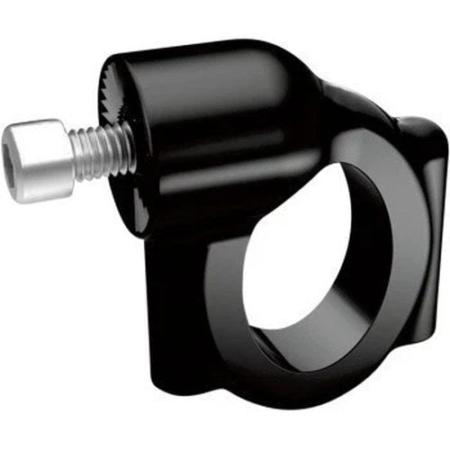 Kuryakyn 3117 Black Side-Mount License Plate Mount Clamp