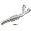 Leovince 8082 Link Pipe Kit Link Pipe - FZ-10 Silver
