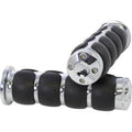 Kuryakyn 6241 Chrome Iso Hand Grips for 7/8" Handlebars Honda Rebel 250 99-16