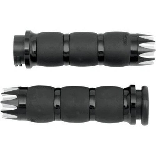 Avon Grips AIR-96-ANO-EX Black Excalibur Velvet Air Hand Grips for 1" Cable Op