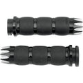 Avon Grips AIR-96-ANO-EX Black Excalibur Velvet Air Hand Grips for 1" Cable Op