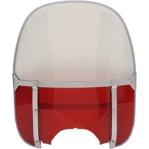Drag Specialties Red Replacement Acrylic Windshield for 60-65 FL