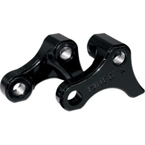 LA Choppers LA-7590-02B Black Lowering Kit for Harley Fxd Dyna 06-17