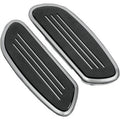 Drag Specialties 1621-0349 Chrome Sweeper Floorboards