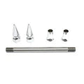 V-Twin 44-0211 Chrome Pike Front Axle Kit