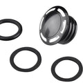 V-Twin 38-0669 Slot Pop Up Vented Gas Cap Black