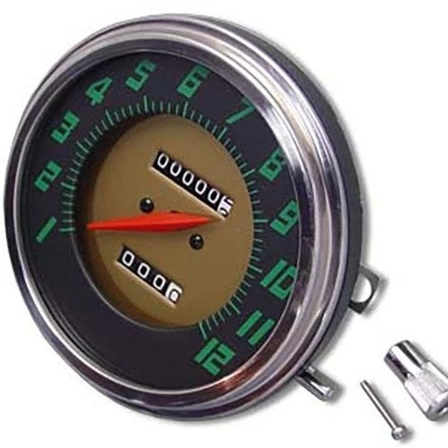 V-Twin 39-0301 Speedometer With 2:1 Ratio
