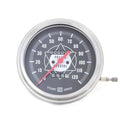 V-Twin 39-0072 Speedometer with 1:1 Ratio and Red Needle