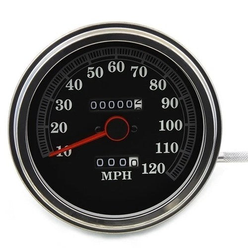 V-Twin 39-0396 Speedometer with 1:1 Ratio