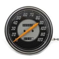 V-Twin 39-0976 Speedometer with 2:1 Ratio and Orange Needle