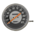 V-Twin 39-0426 Replica 2:1 Speedometer with Orange Needle