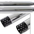 V-Twin 30-3382 Muffler Set with Black Shooter Style Ends