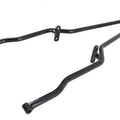 V-Twin 50-1361 25" Rigid Sissy Bar Black