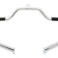 V-Twin 51-0990 Chrome Front Engine Bar with Footpeg Pads